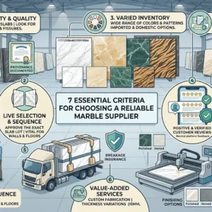 7 Things to Look for When Selecting a Reliable Marble Supplier