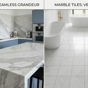 Marble Slabs vs. Marble Tiles Which Is Better for Modern Homes